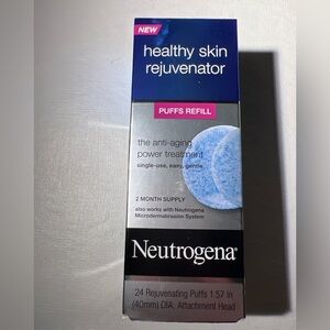 Neutrogena Healthy Skin Rejuvenator Puffs Refill, 24 Puffs + Attachment Head